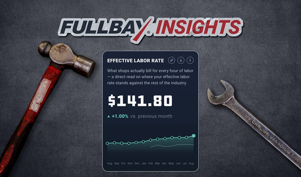 Effective Labor Rate Joins Fullbay Insights at $141.80