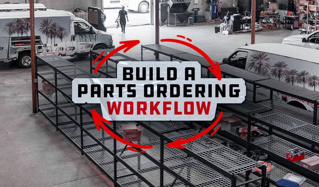 Fullbay Parts Ordering Workflow